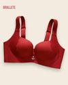 Brasier Balconette Plus-Size Con Tirantes Ajustables | Brallete Rojo Brasier Balconette