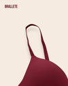 Brasier Sin Costuras Sin Relleno Passiflora - Compra 1 y Lleva 2 Brasier Sin Costuras
