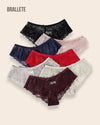 Panty Con Encaje Cintura Alta Corsica - Compra 2 y Lleva 3 Panties