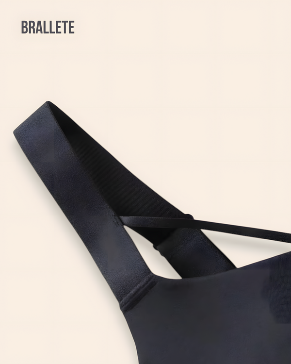 Brasier Bralette Push-Up con Varillas y Tirantes Ajustables - Brallete Brasier Bralette