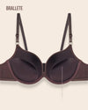 Brasier Push-Up Con Varillas Campánula - Kit 4 Piezas Brasier Push-Up