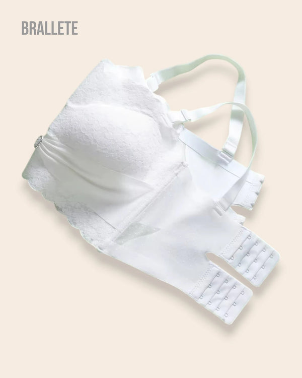 Brasier Longline Modelador Con Tirantes Removibles Zinnia - Brallete Brasier Longline Modelador