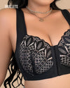 Brasier Bralette Push-Up Con Encaje Sin Varillas Sáfira - Brallete Brasier Push-Up