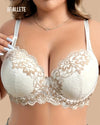 Brasier Bralette Push-Up De Encaje Clemencia - Brallete Brasier Push-Up