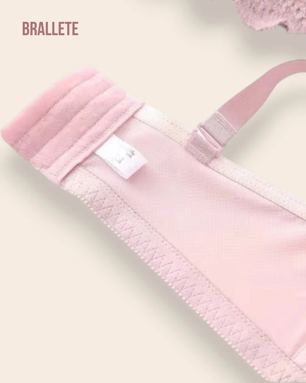 Brasier Bralette Push-Up con Varillas y Ajustable - Brallete Brasier Bralette