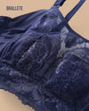 Brasier Bralette de Encaje Sin Relleno - Brallete Brasier Bralette