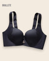 Brasier Balconette Plus-Size Con Tirantes Ajustables | Brallete Negro Brasier Balconette