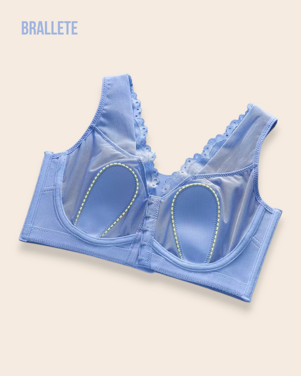Brasier Bralette Sin Varillas Y Alto Soporte Geranio - ¡Compra 1 y Lleva 2! Brasier Bralette