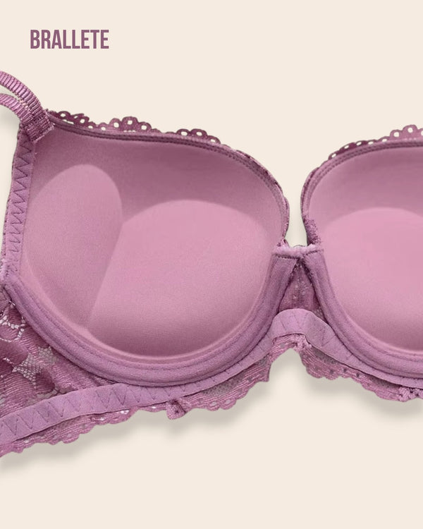 Brasier Push-Up Con Relleno Anémona - Brallete Brasier Push-Up