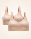 Brasier Brallete Prime Gel - Sin Costuras ni Varillas Nude + Nude Brasier Bralette