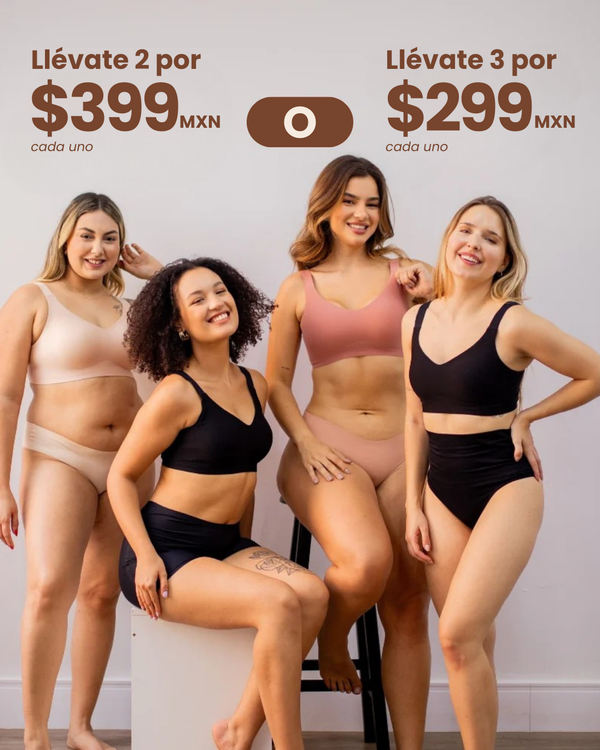 Brasier Brallete Prime Gel - Sin Costuras ni Varillas Brasier Bralette