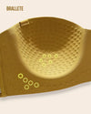 Brasier Balconette Push-Up Sin Tirantes Removibles y Sin Varillas - Brallete Brasier Balconette