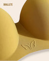 Brasier Balconette Push-Up Sin Tirantes Removibles y Sin Varillas - Brallete Brasier Balconette