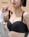 Brasier Balconette Push-Up Sin Tirantes Removibles y Sin Varillas - Brallete Brasier Balconette