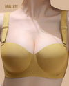 Brasier Balconette Push-Up Sin Tirantes Removibles y Sin Varillas - Brallete Brasier Balconette