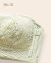 Brasier Sin Tirantes Modelador Con Encaje Camelia - ¡Compra 1 y Lleva 2! Brasier Sin Tirantes