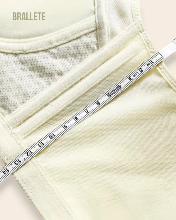 Brasier Longline Sin Varillas con Encaje y Copas Sin Relleno Azucena - Brallete Brasier Longline