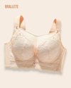 Brasier Longline De Encaje Sin Varillas Dalia - Brallete Nude Brasier Longline