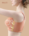 Brasier Longline De Encaje Sin Varillas Dalia - Brallete Brasier Longline