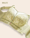 Brasier Longline De Encaje Sin Varillas Dalia - Brallete Brasier Longline