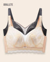 Brasier Bralette Sin Varillas Orquídea – Compre 1 y Lleve 2 Negro + Nude Brasier Bralette