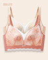 Brasier Bralette Sin Varillas Orquídea – Compre 1 y Lleve 2 Nude + Rosa Brasier Bralette