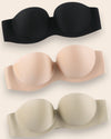 Brasier Sin Tirantes y Sin Costuras Milady - Compra 2 y Llévate 3 2 Brasier Balconette