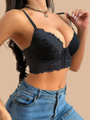 Brasier Push-Up Longline de Encaje con Fecho Frontal – ¡Compra 1 y Lleva 2! Brasier Longline