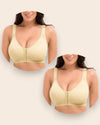 Brasier Reforzado Corrector Postural Brallete Max - Compra 1 y Llévate 2 2x Nude Brasier Bralette